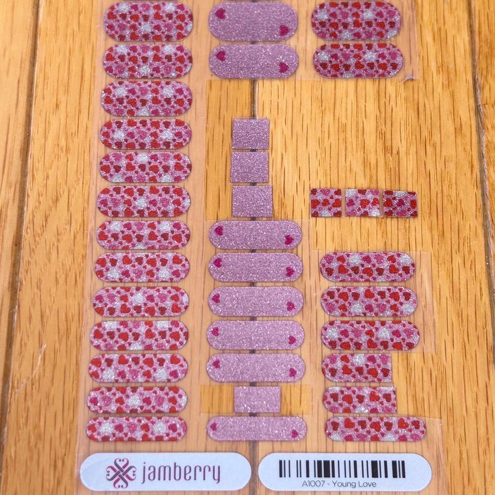 Jamberry Nail Wraps - Kids - Young Love